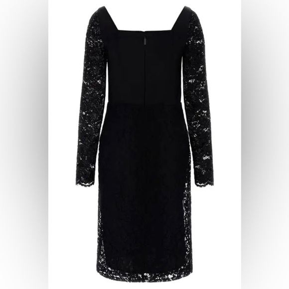 NWT - Marciano by Guess Vesper Dress in Jet Black - Size 8 - Picture 6 of 9